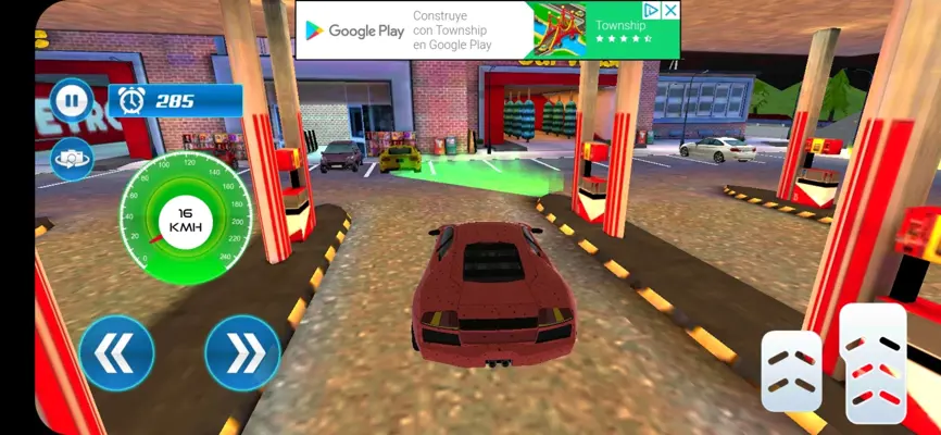 Gas Station Car Parking android App screenshot 4